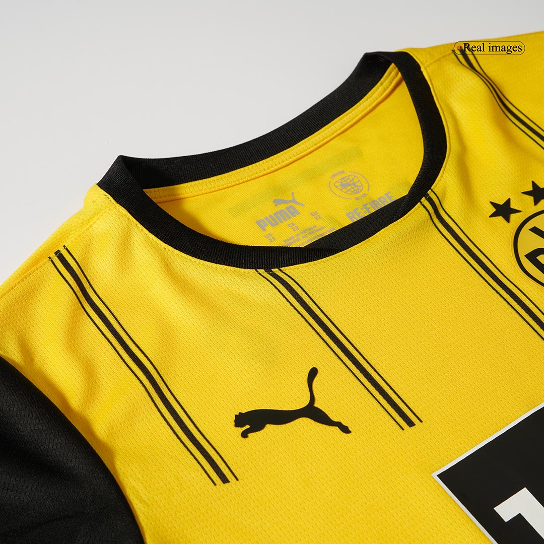 Borussia Dortmund Custom Home Kids' Football Kits 2024/25