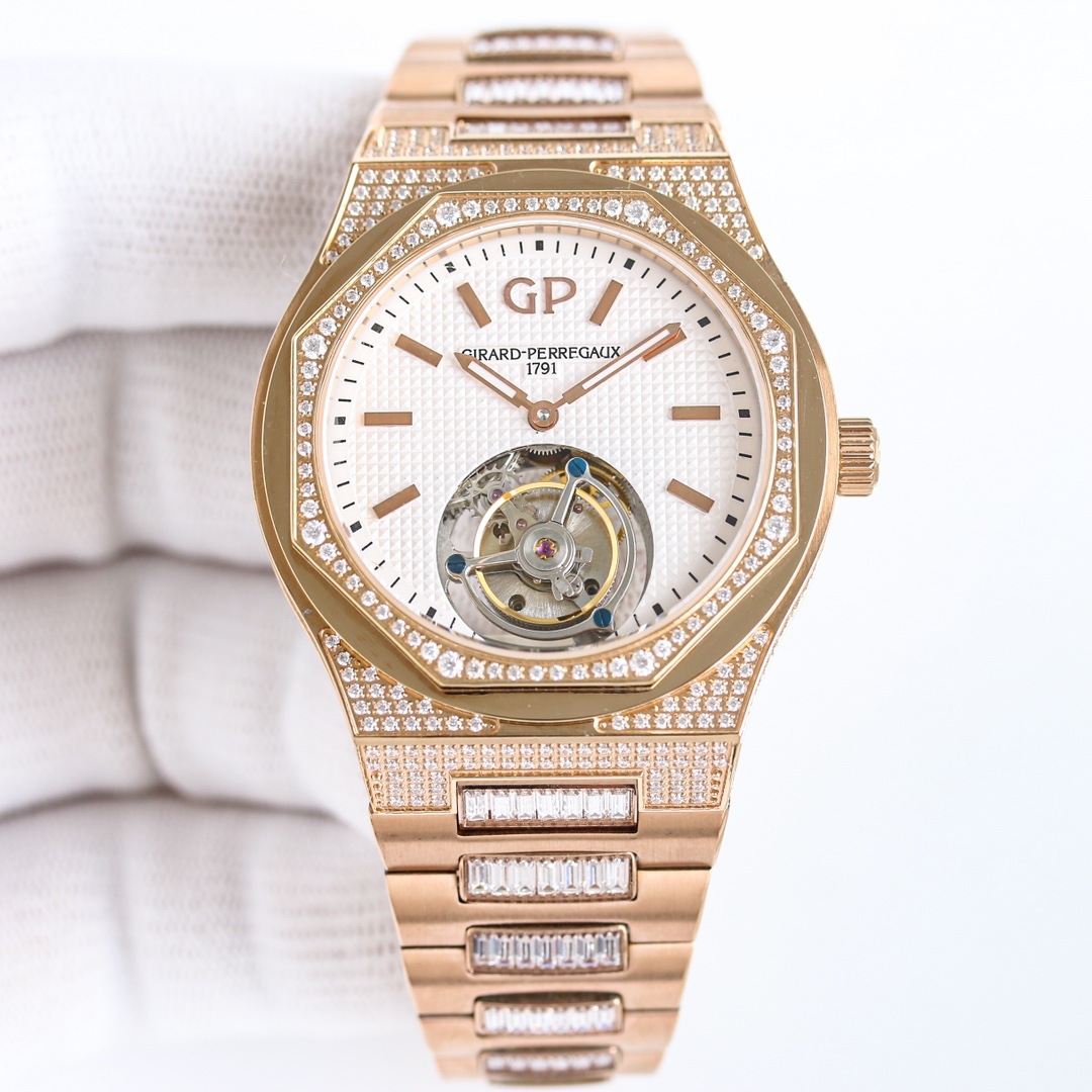 Patek Philippe LAUREATO series 99105-41-232-41A true tourbillon watch