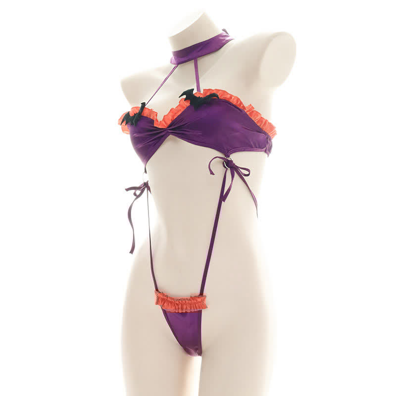 Halloween Sexy Backless Bikini Lingerie