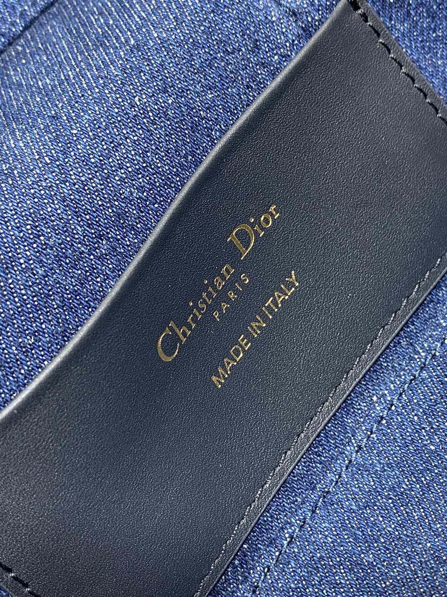 Dior 30 Montaigne vanity denim collection mini