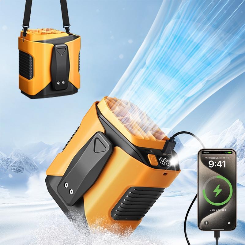 💥ON SALE💥Upgrade Personal Portable Waist Clip Fan,10 Speeds 10000RPM Strong Airflow