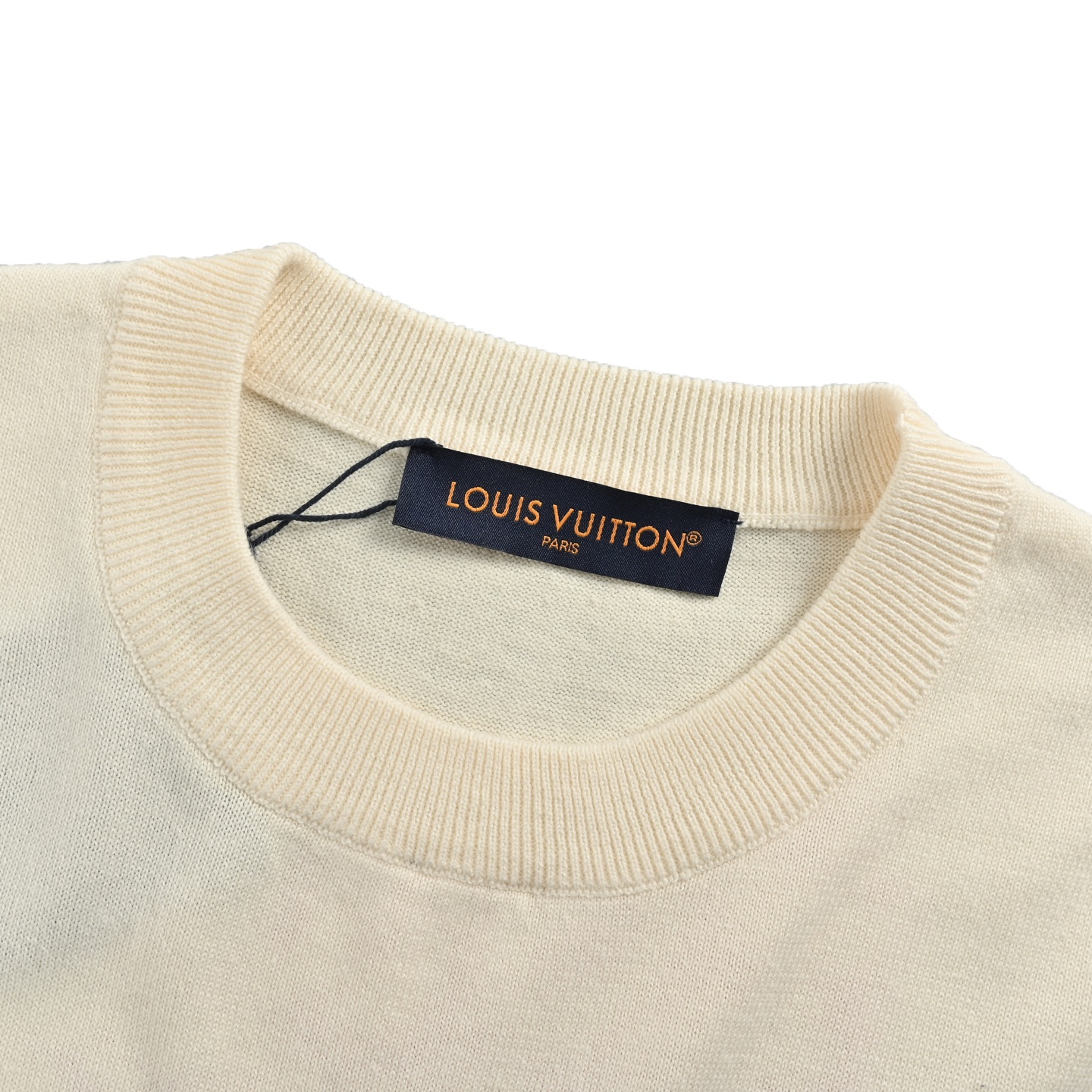 Louis Vuitton Tyler collaboration floral jacquard knit short sleeves