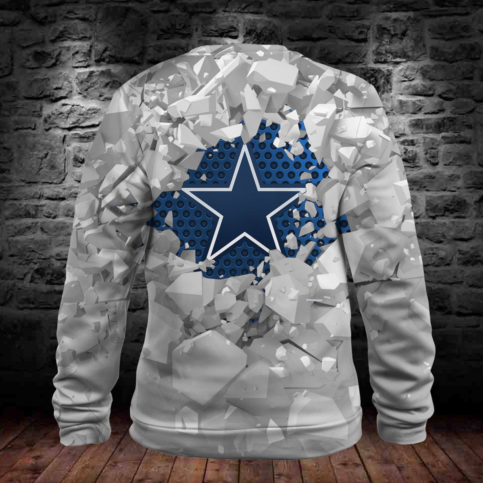 COWBOYS HOODIE 3D ICE18