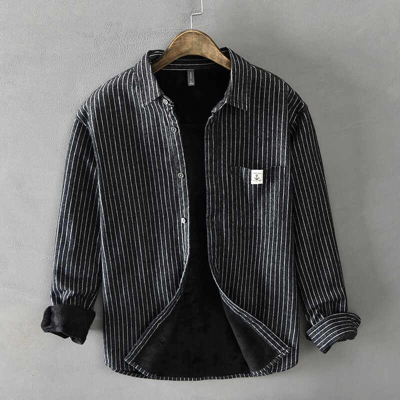 Harding Retro Fleece-Lined Shirt