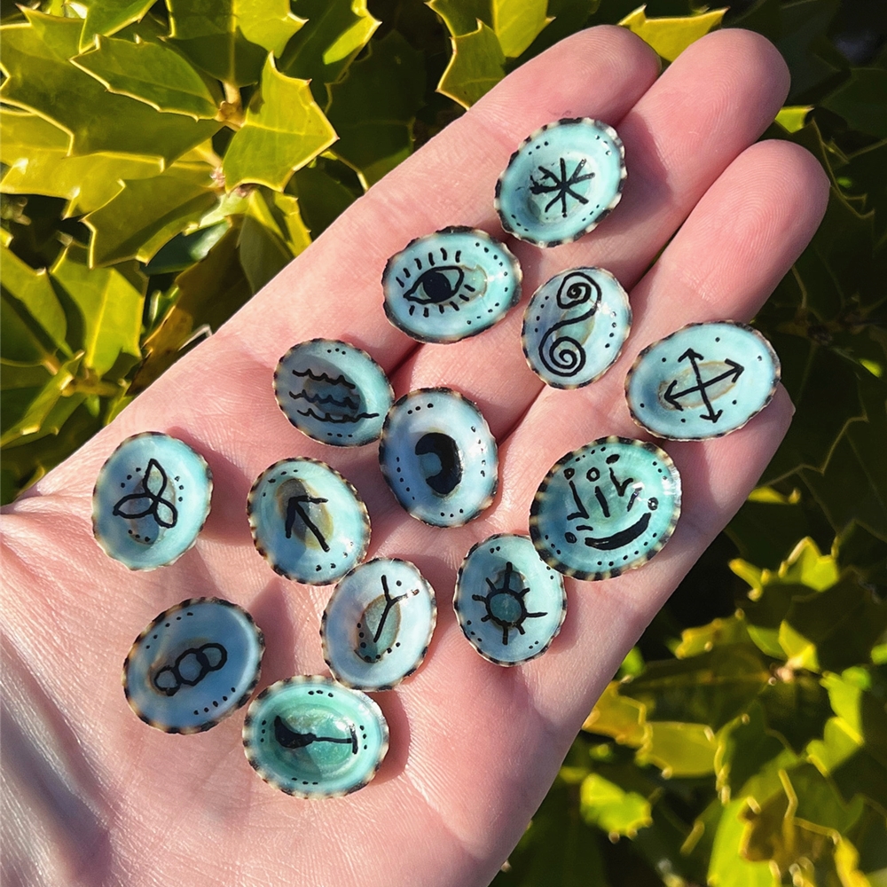 LIMITED EDITION Sea Magick 13 Witches Runes Set