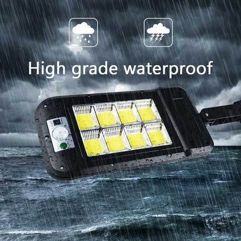 6000K Remote Control Waterproof Smart Solar LED Light