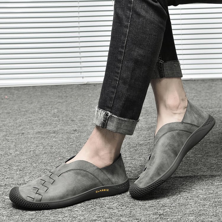 Top Layer Cowhide Casual Leather Shoes