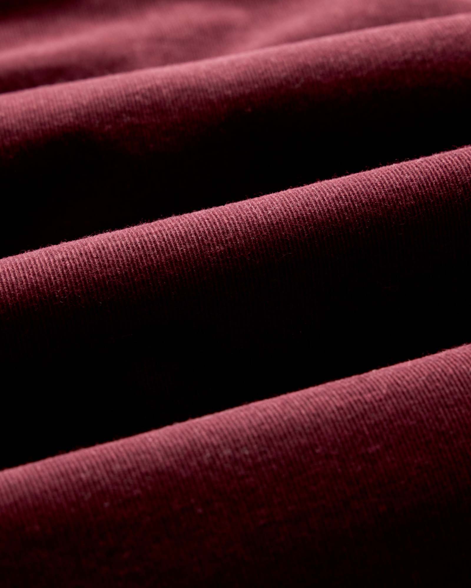 The Jack in Heather Burgundy Pincord