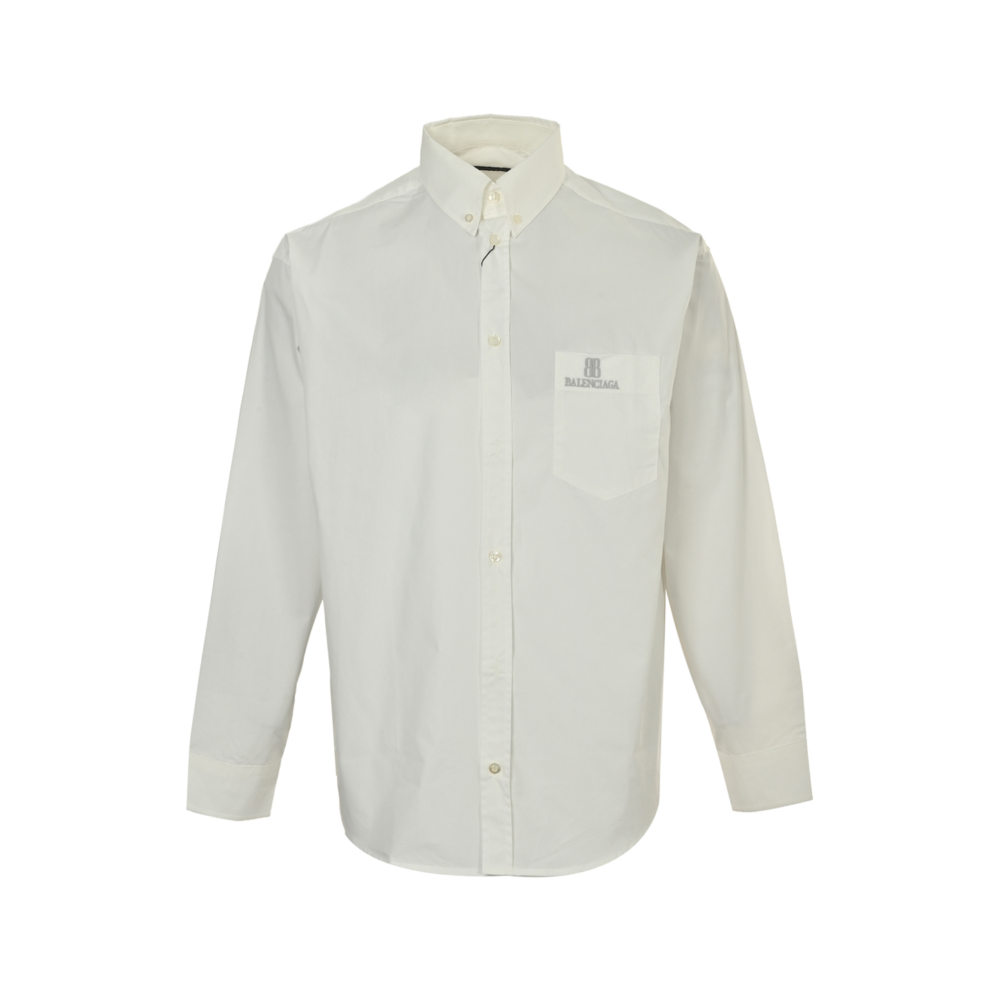 Balenciaga 25ss Pocket BB Embroidered Shirt