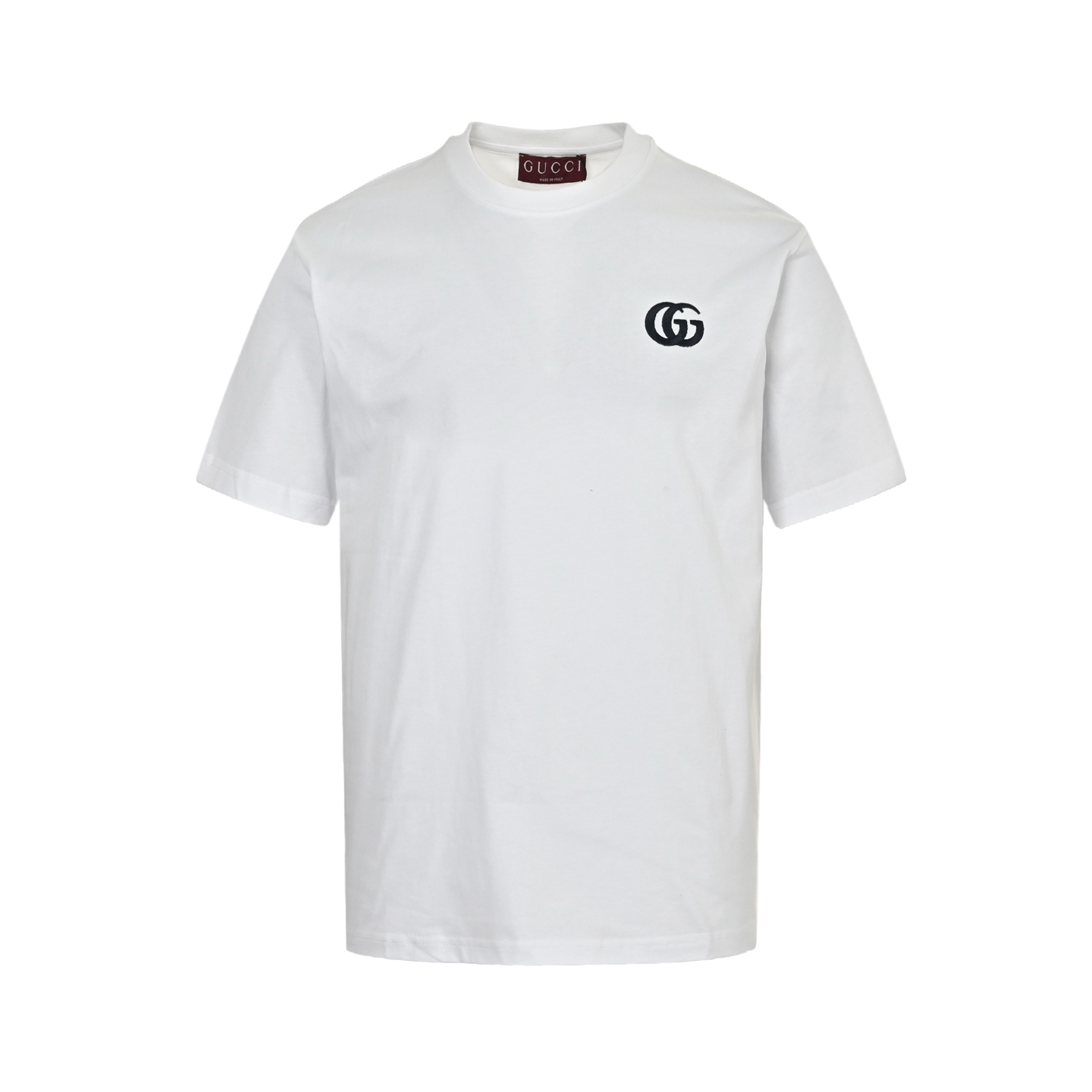 Gucci 25ss GG letter embroidered short sleeve