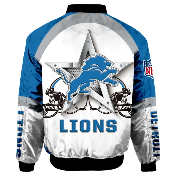 DETROIT LIONS BOMBER JACKET