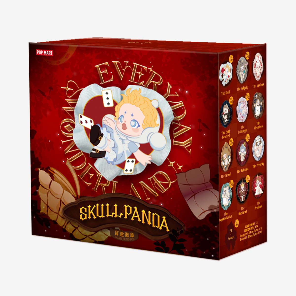POP MART SKULLPANDA Everyday Wonderland Series-Badge [1 Blind Box]