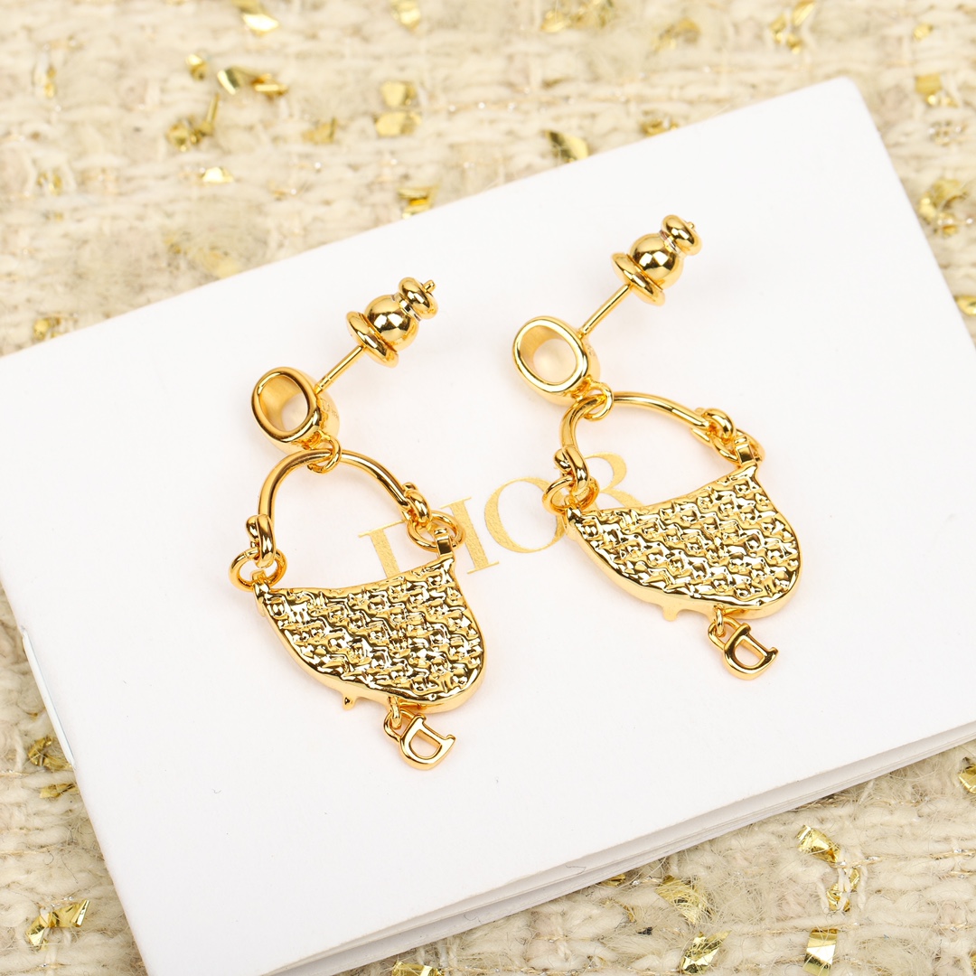 Dior Saddle Bag Earrings