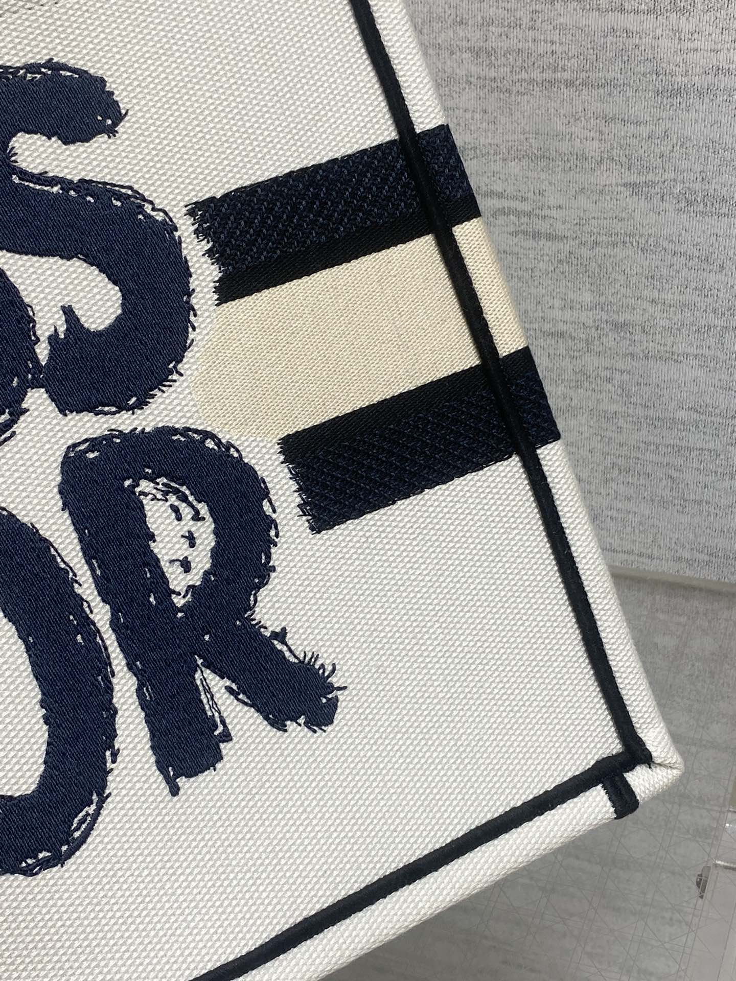 Dior Miss Embroidered Tote Shopping Bag
