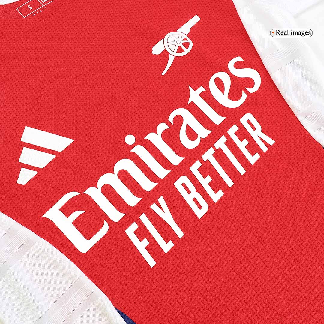 RICE No. 41 Arsenal Home Authentic Football Shirt 2024/25