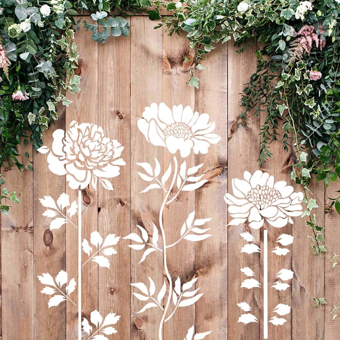 🔥Last Day 60% OFF🔥Blooming Flowers Stencil Kit - DIY decor📦BUY 2 SETS GET FREE SHIPPING NOW