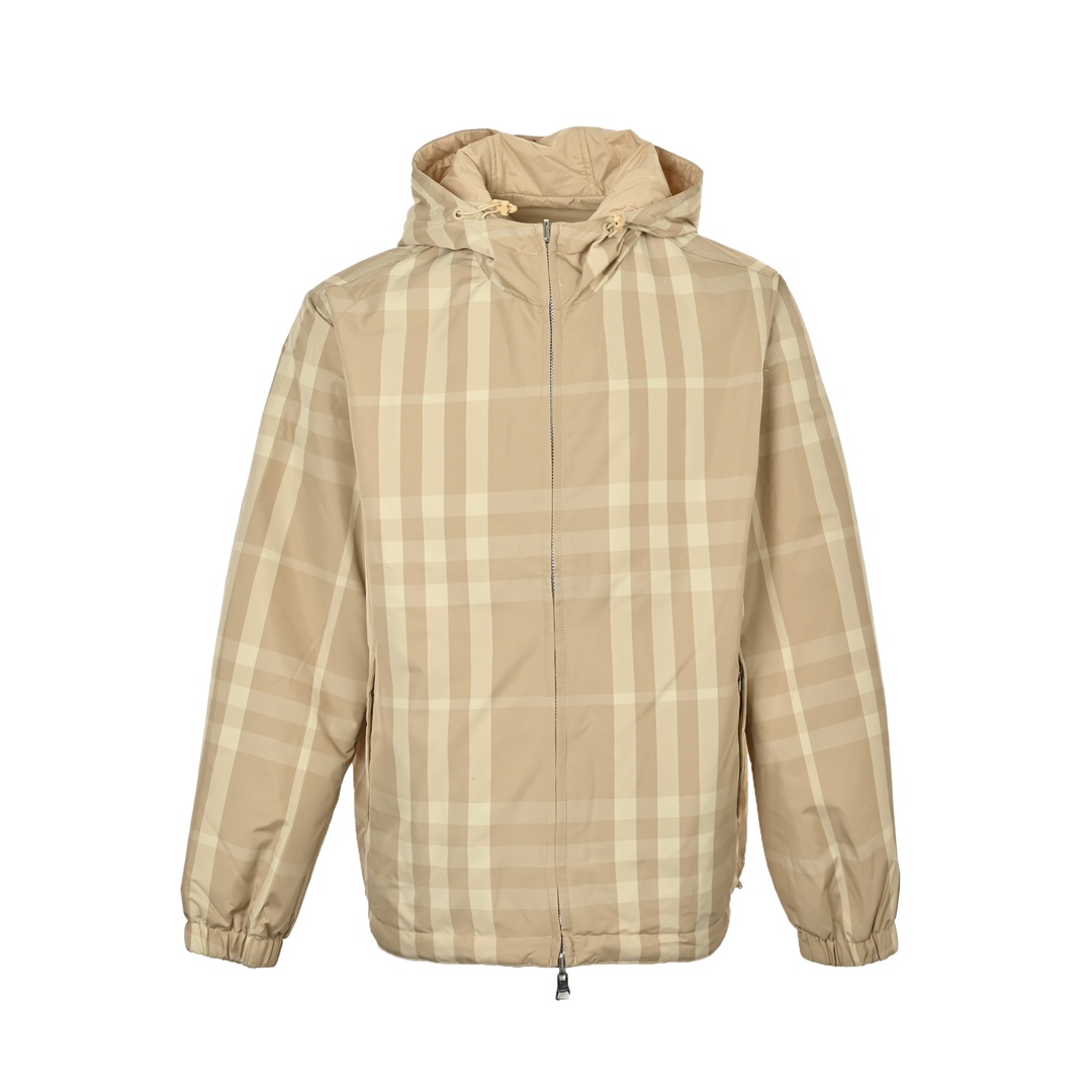 Burberry 24Fw plaid reversible quilted jacket
