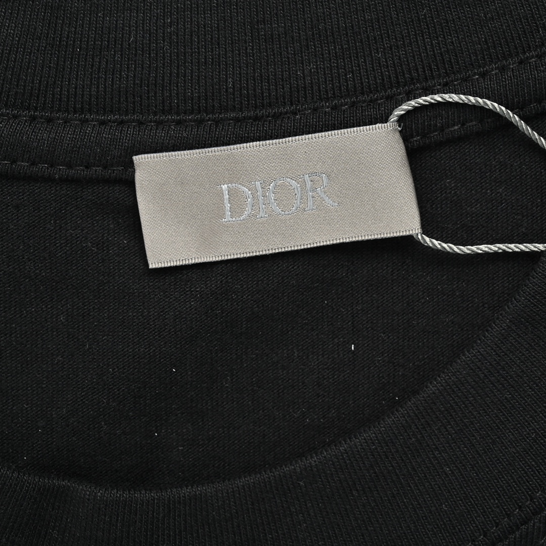 Dior 24ss 1947 series lily of the valley print short sleeves