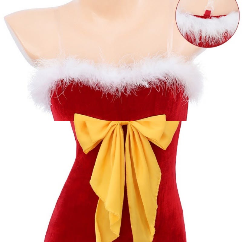 Little Red Riding Hood Lingerie Dress Set