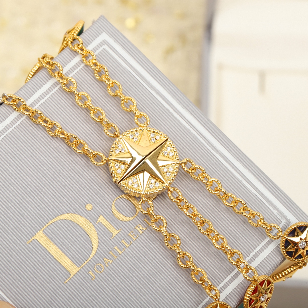 Dior Compass Rose Triple Bracelet