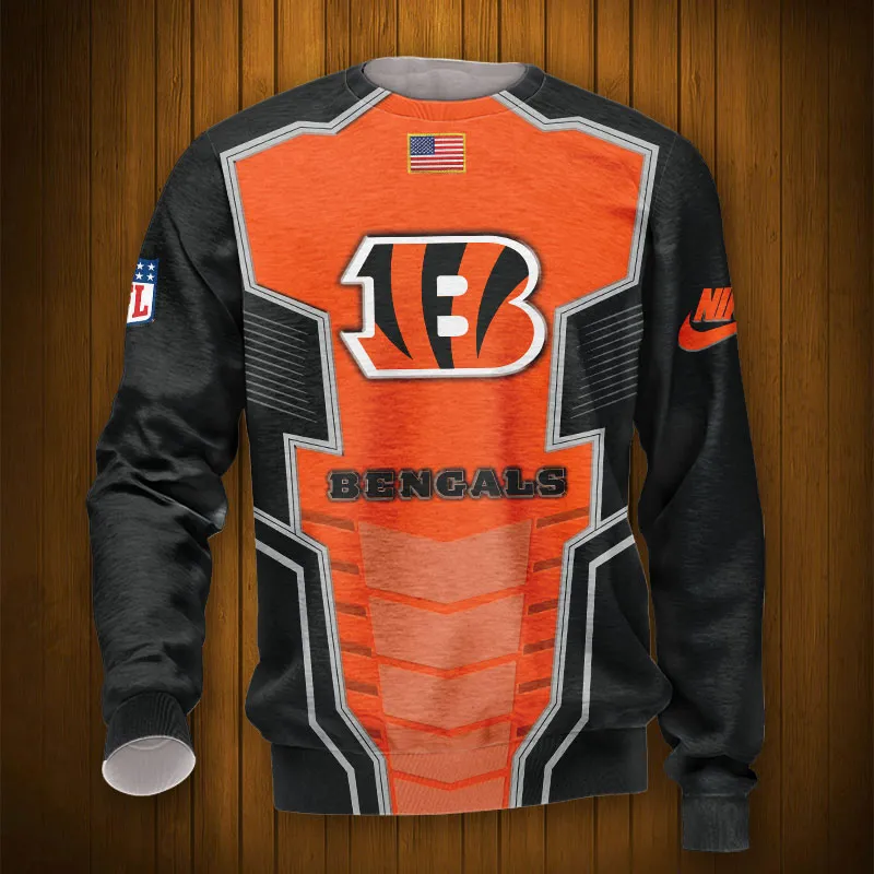 CINCINNATI BENGALS 3D HOODIE TTB4305