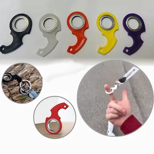 🔥(Last Day Promotion 50% OFF) Fidget Spin Karambit Keychain