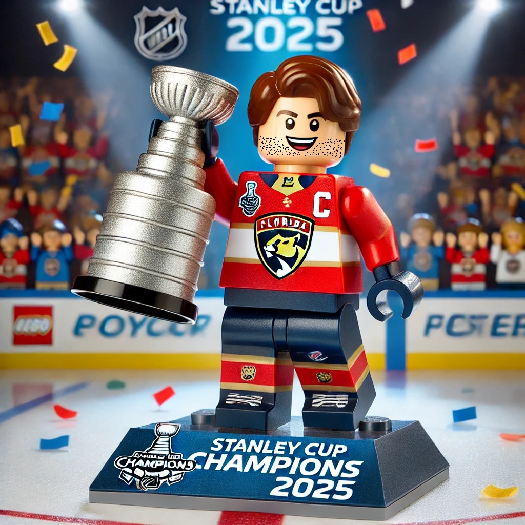 2025 Florida Panthers Champions Minifigure