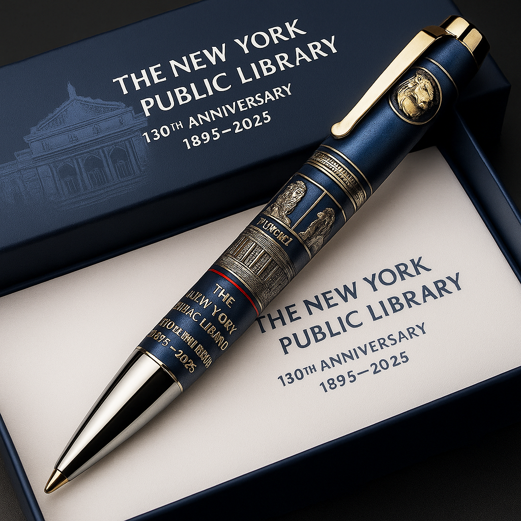 The 130th Anniversary Commemorative Pen of the New York Public Library