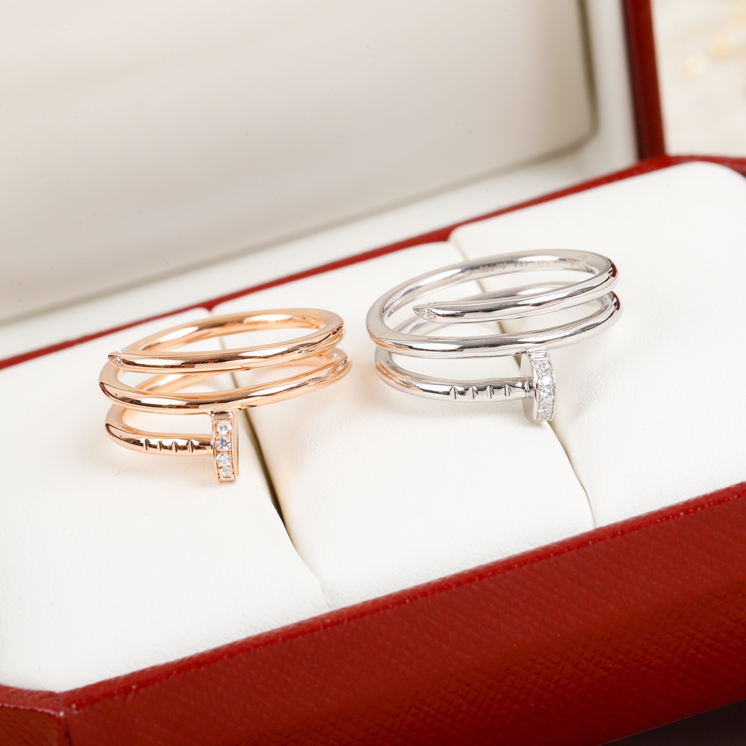 Cartier nail diamond ring