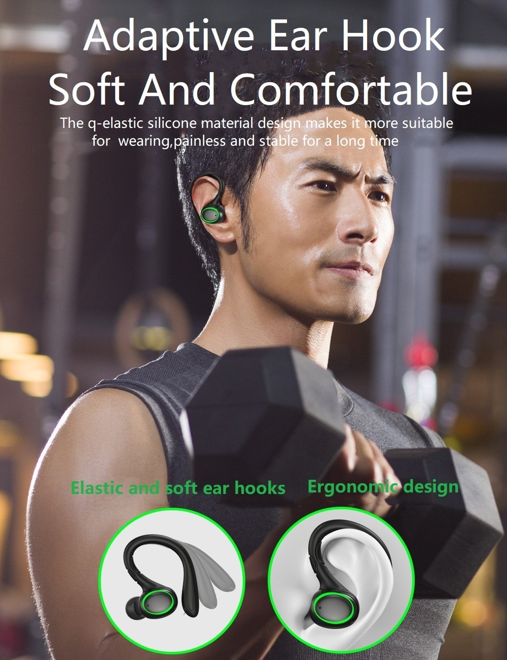TWS Wireless Headphone Bluetooth 5.0 Earphones With Charging Box 9D Stereo Sports Waterproof Earbuds Headsets With Microphone