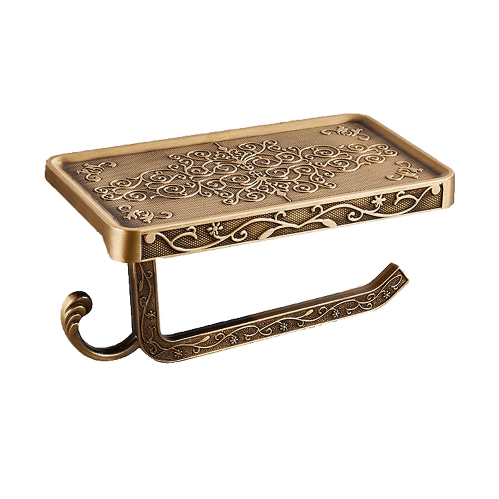 🔥Last Day 49% OFF🔥Vintage Toilet Paper Holder with Shelf