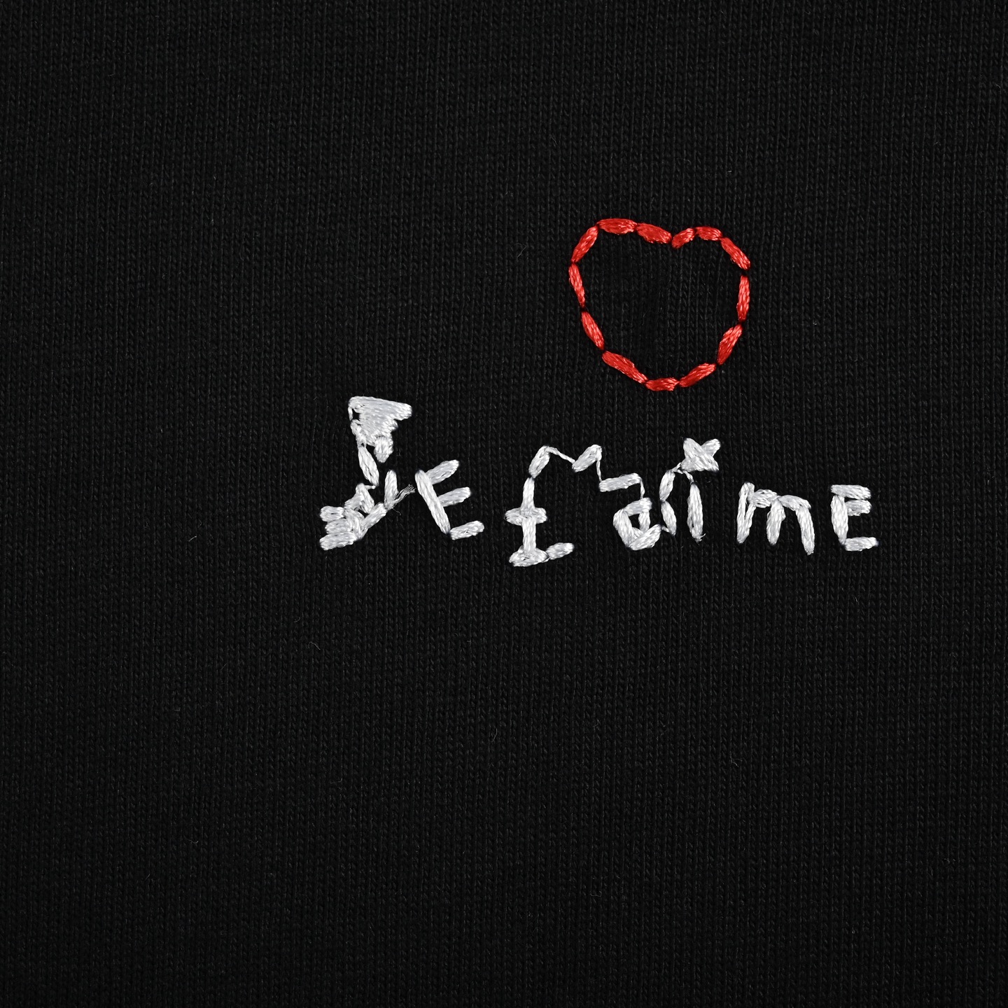 Balenciaga 25ss Valentine's Day limited edition heart embroidered short sleeves