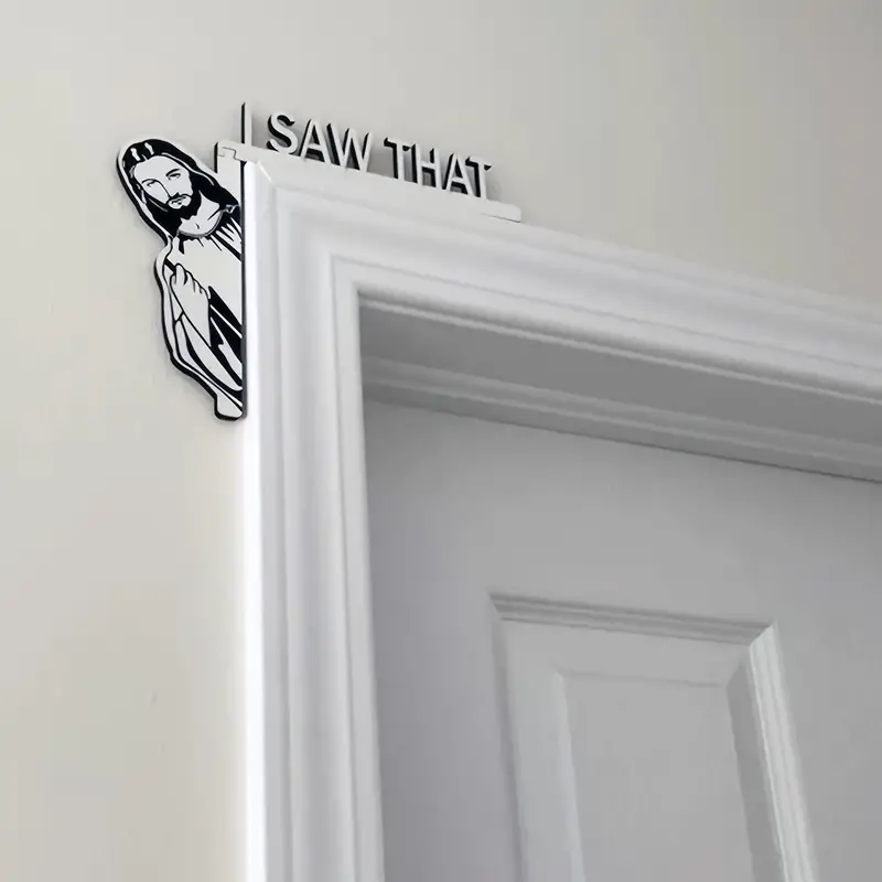 ON SALE🔥“I Saw That ”Jesus Sign Frame Decor-Buy 4 Free Shipping