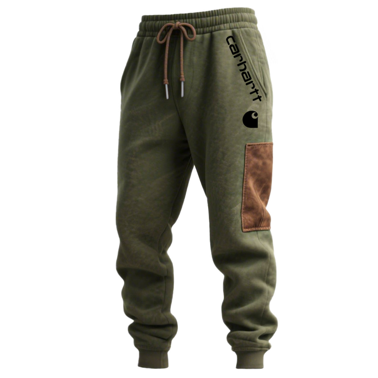 Carhartt Olive Green Hoodie and Sweatpants Set