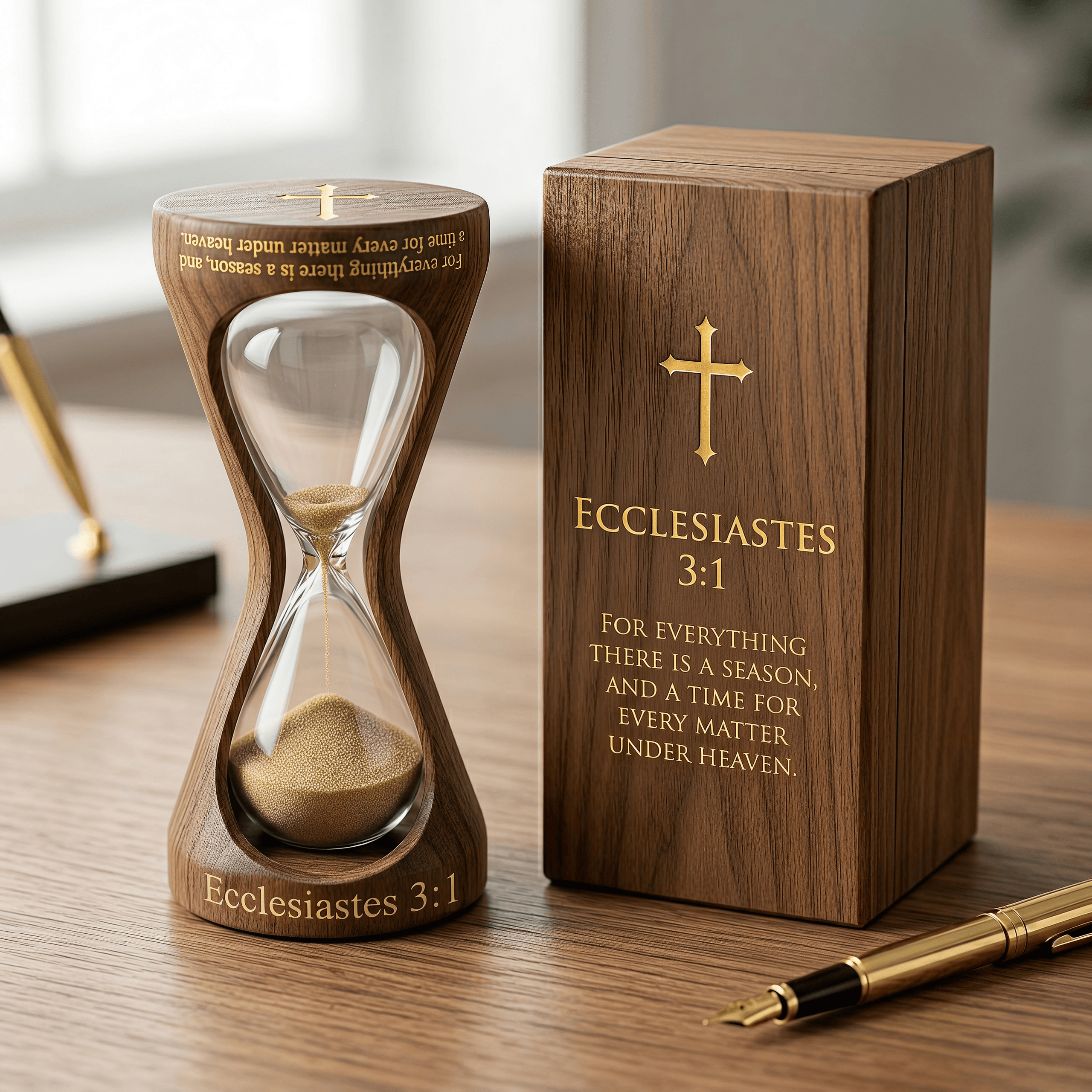 ✝️Ecclesiastes 3:1—The Hourglass of Faith