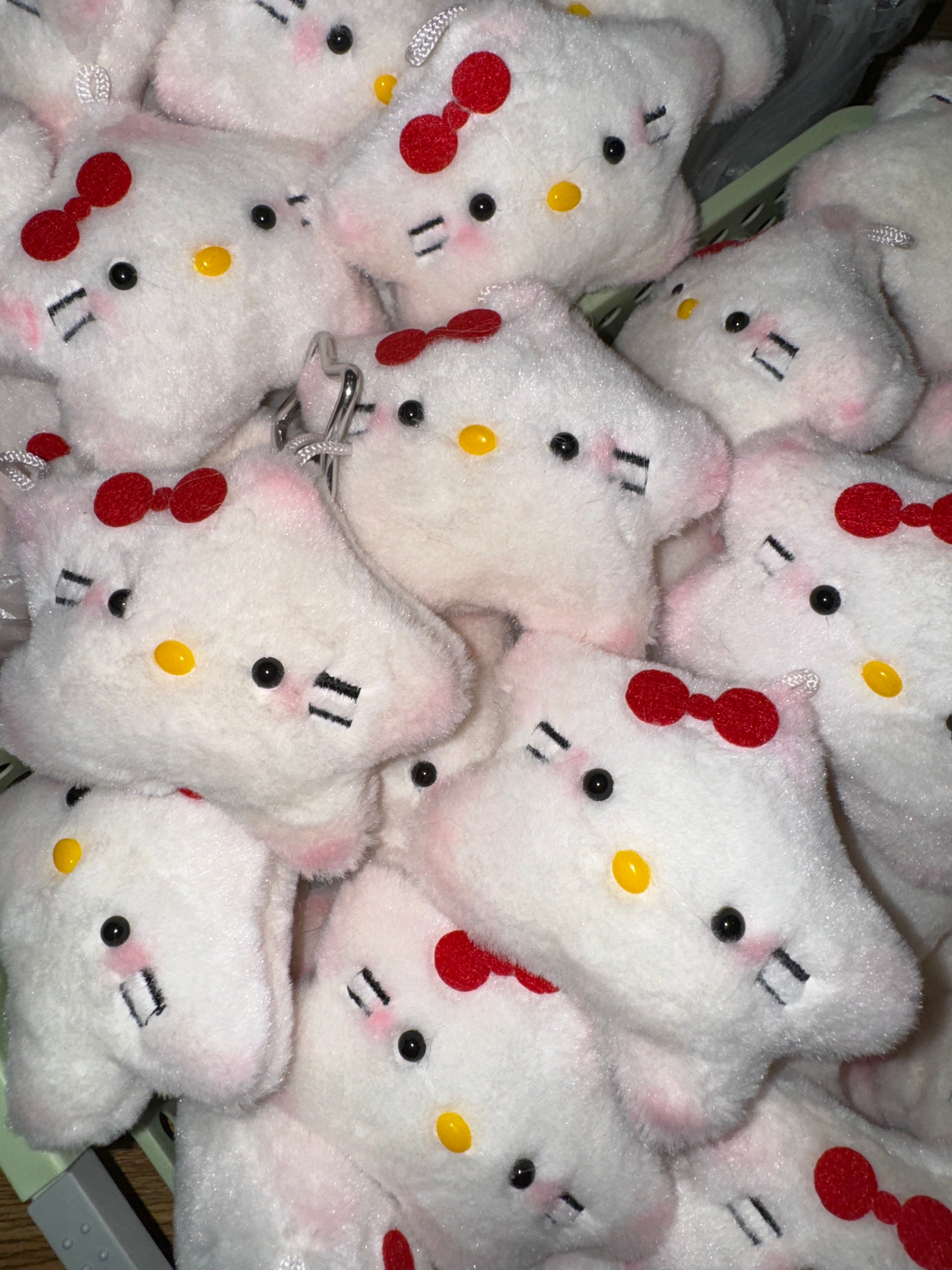 Sanrio Hellokitty Star Ornaments Pentagram Plushie Keychain Christmas Tree Decoration