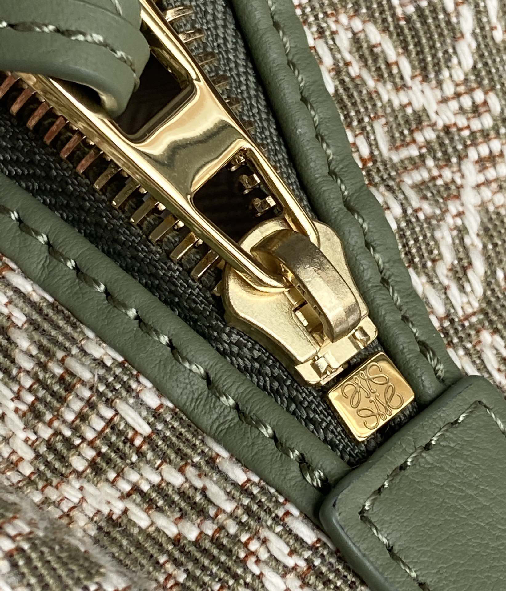 Loewe Cubi Embroidered Underarm Bag 0559