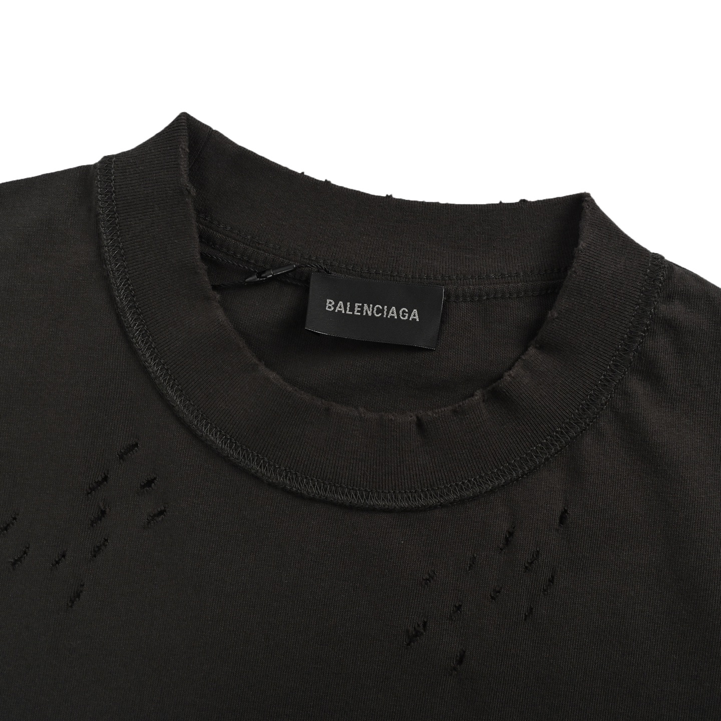 Balenciaga Anti-Car Newspaper Layout Large Print Cut Short Sleeve