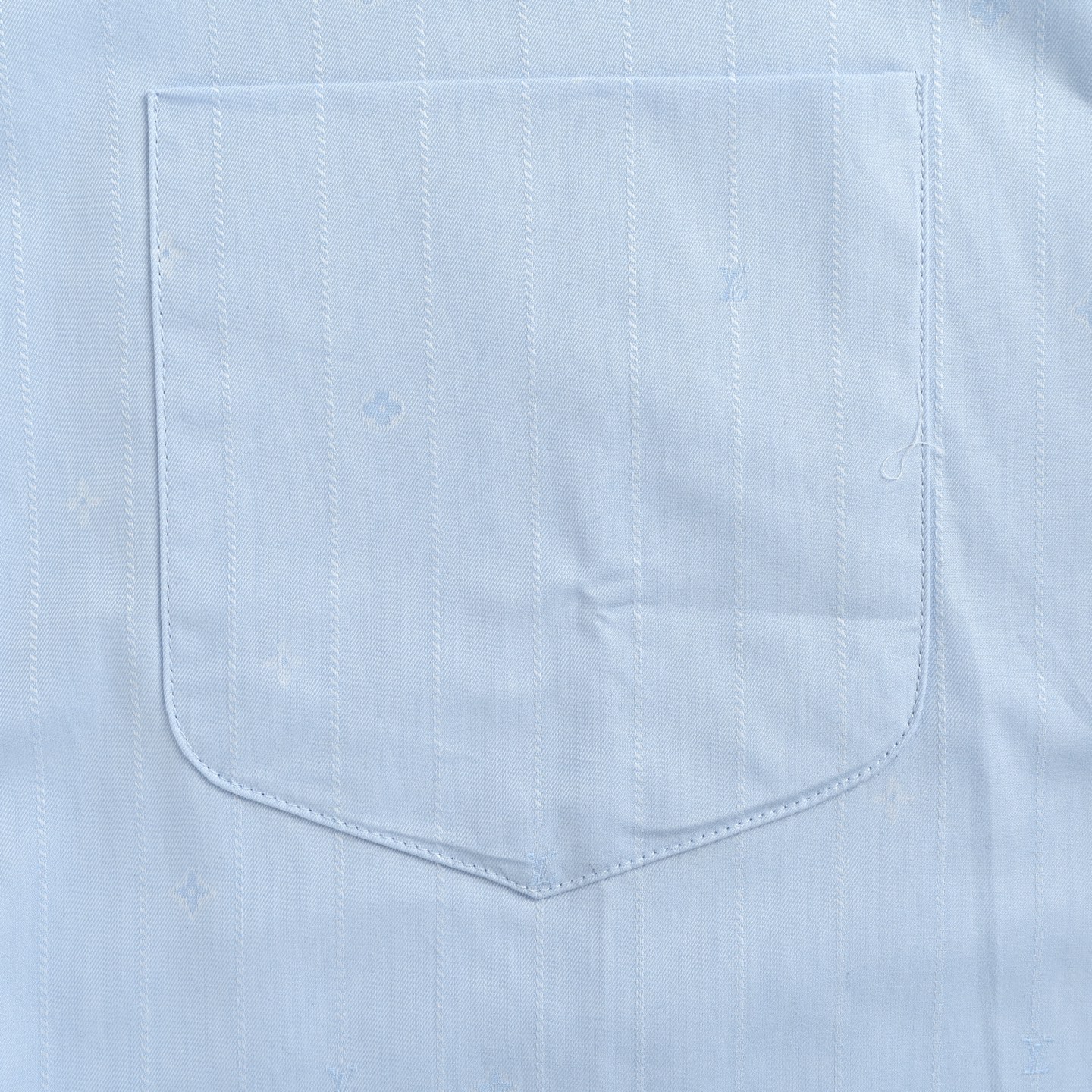 Louis Vuitton 25ss pinstripe jacquard shirt