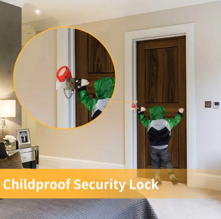 Portable Hotel Door Lock Locks Self