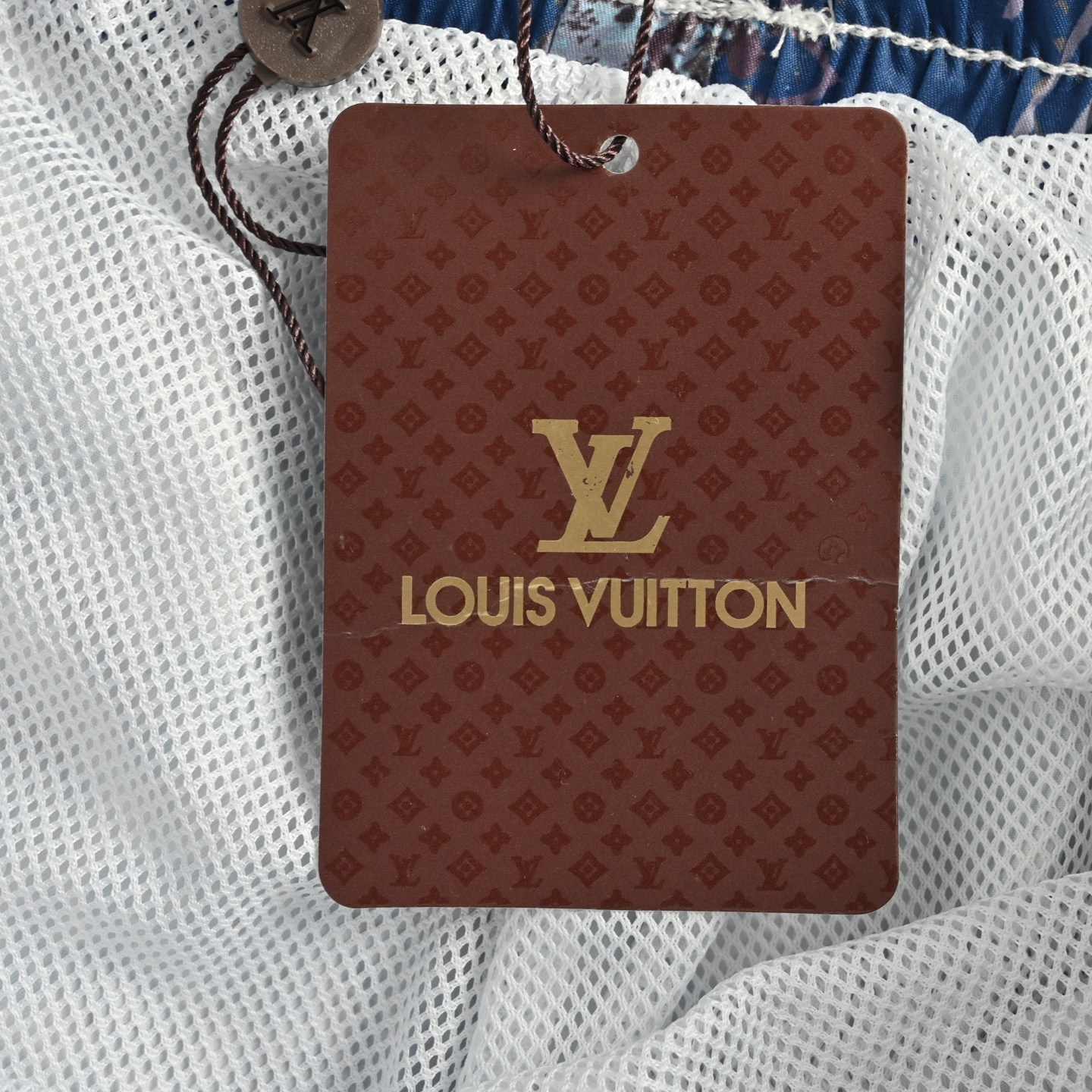 Louis Vuitton 25ss monogram all-over print beach shorts