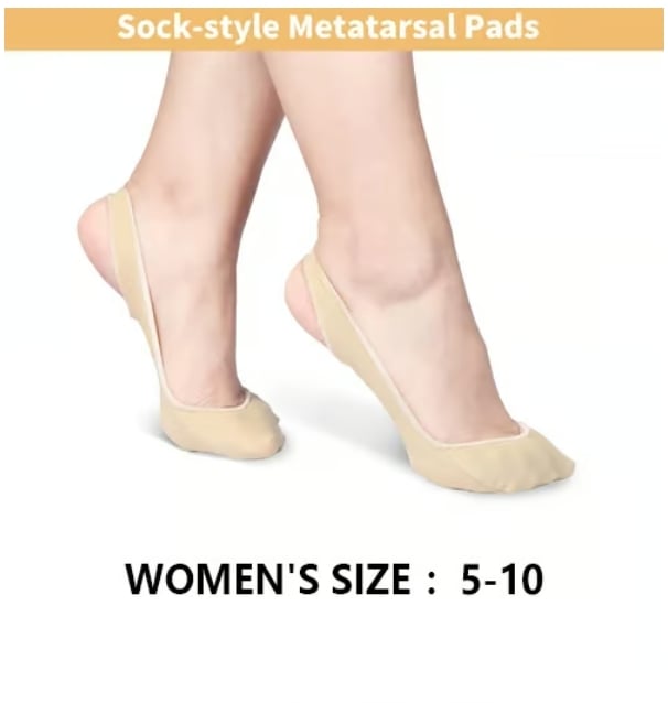 🔥Sock-Style Ball of Foot Cushions for Women
