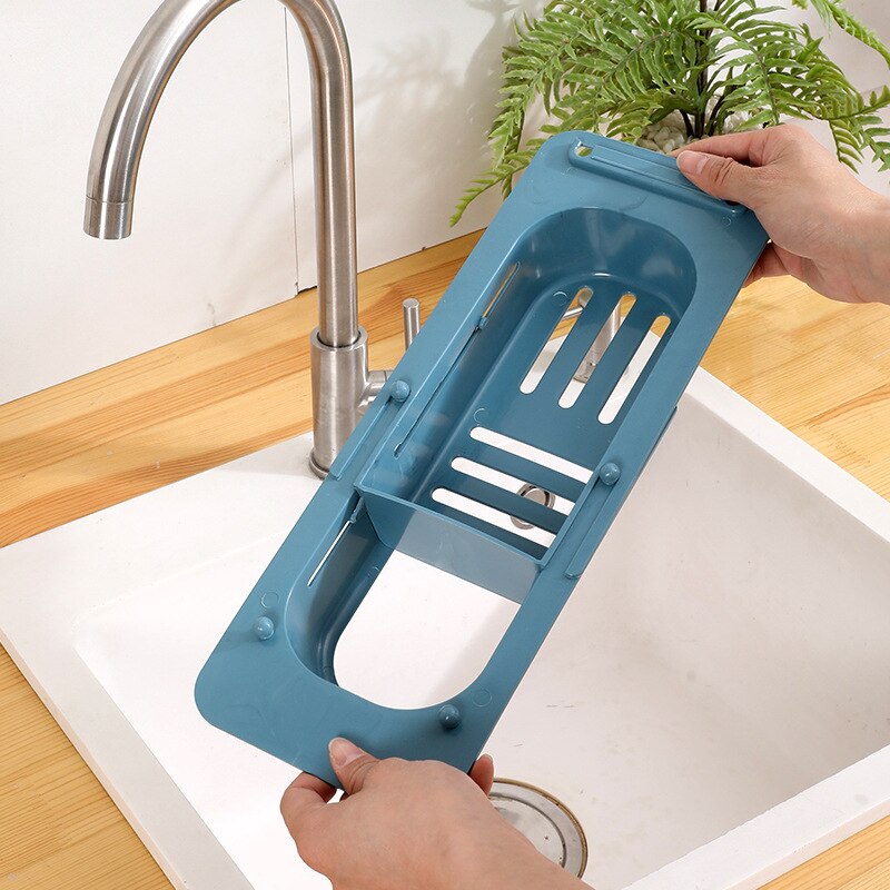 💥Last Day Promotion - 50% OFF💥 Telescopic Sink Holder Rack Set - BUY 2 GET 1 FREE