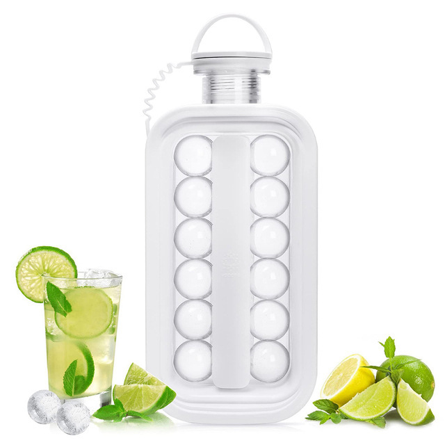 🔥Last Day Promotion-[SAVE 50% OFF]--2 in 1 Portable Ice Balls Maker Bottle--BUY 2 GET 10% OFF & FREE SHIPPING