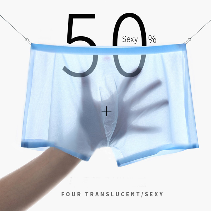 【BUY 3 GET 1 FREE & On-Time Delivery】Men's Ice Silk Breathable Underwear