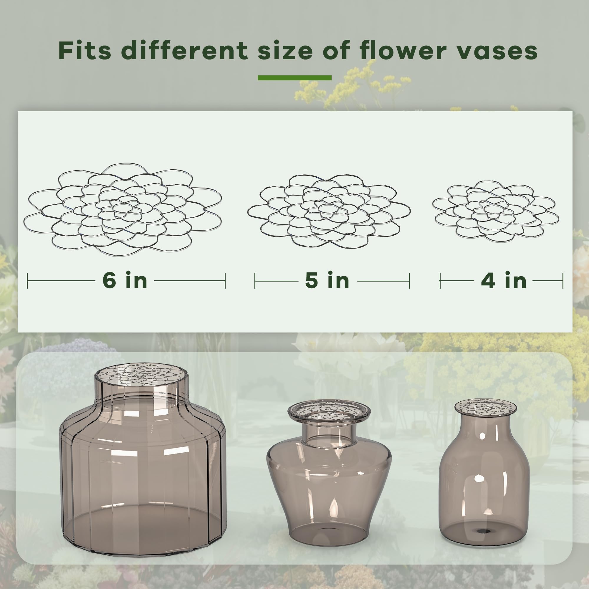 👍Last Day Promotion 60% OFF💥Bendable Flower Arrangement Holder - 3Pack