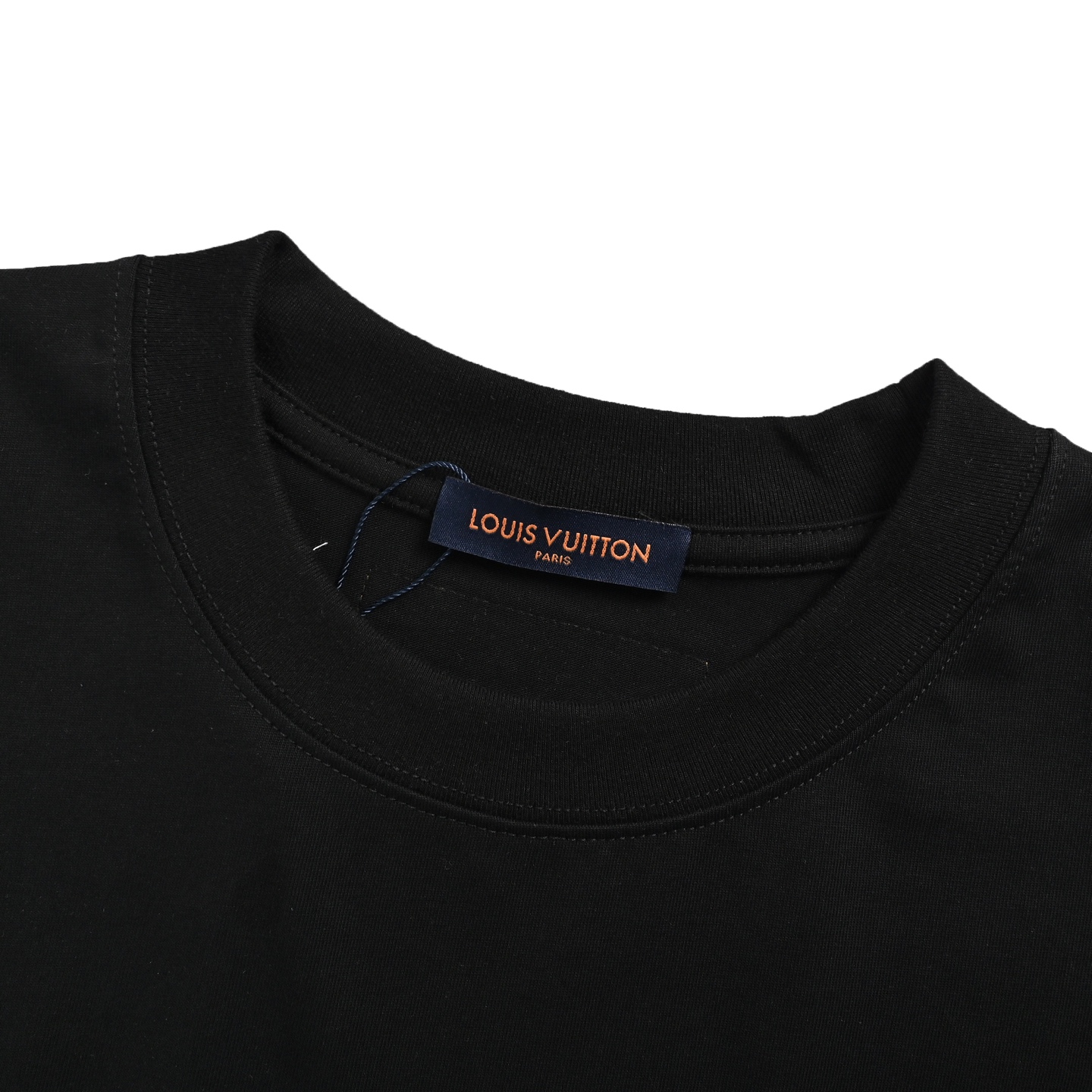 Louis Vuitton 25ss short sleeve with painted clouds on the back