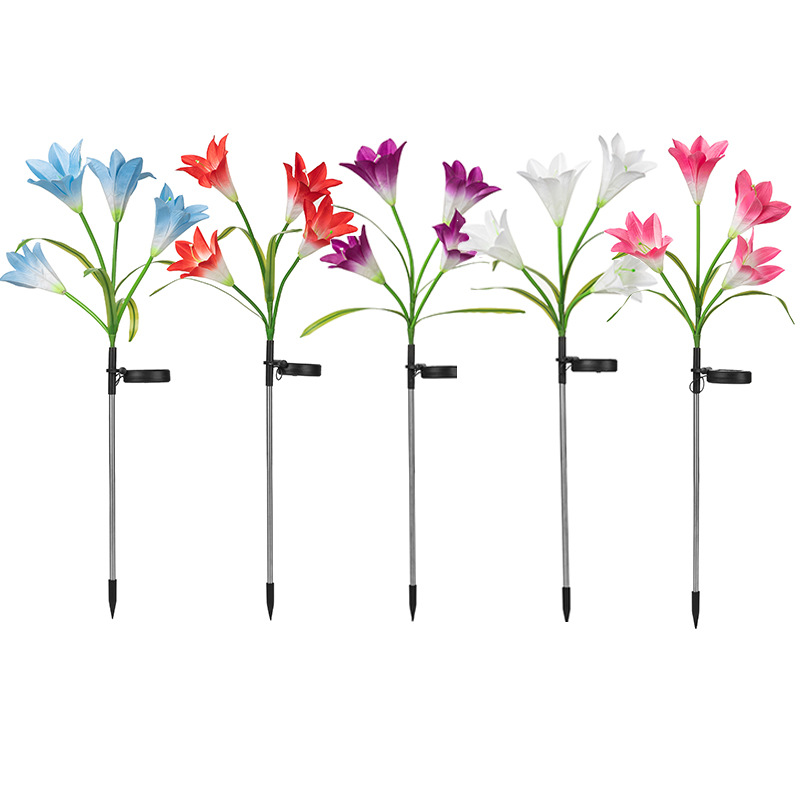 🔥Last Day 50% OFF🔥Waterproof Solar Garden Lily Flower Lamp - 1 PC 9.98 ¥ & Free Shipping