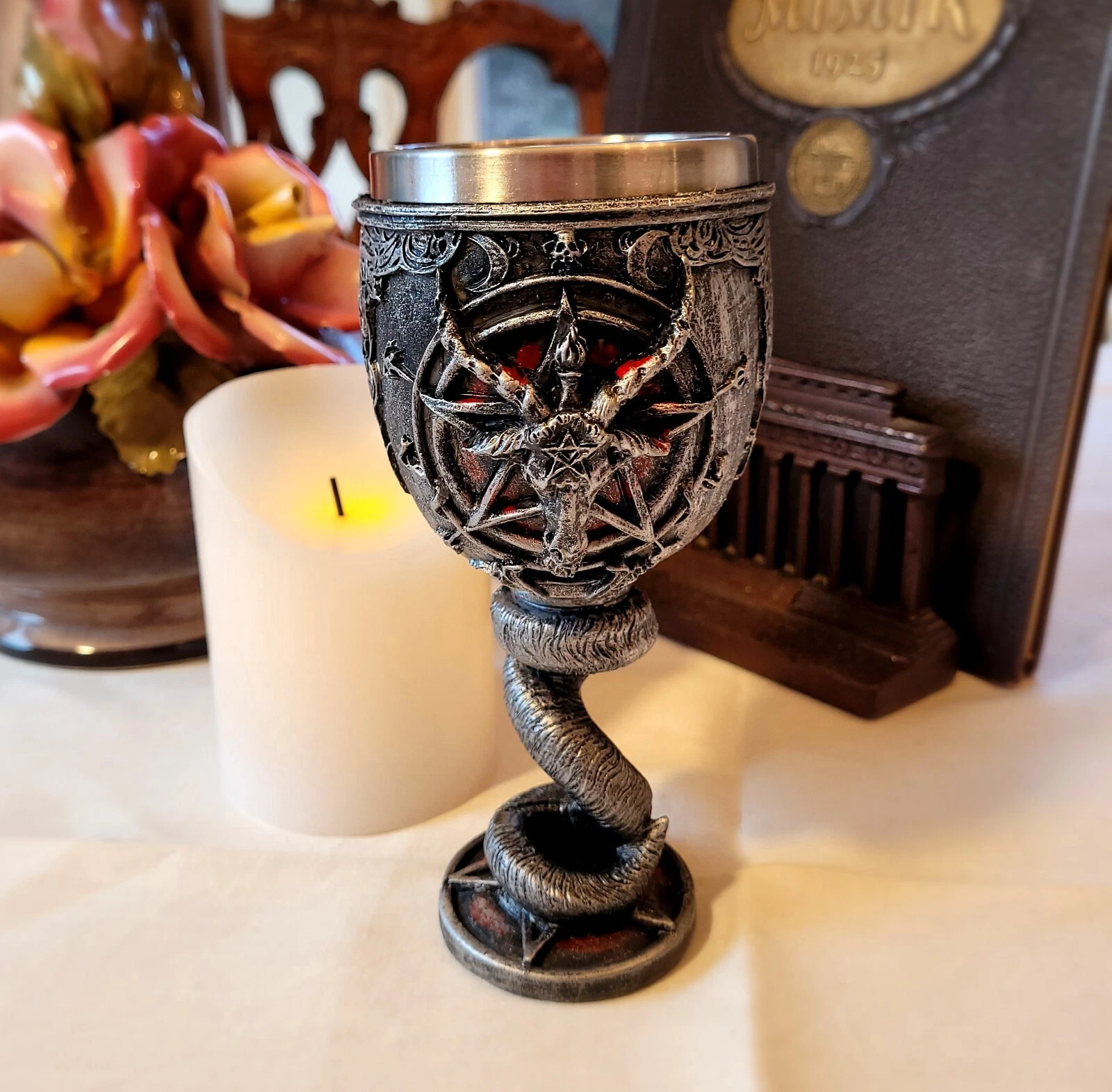 Handcrafted Medieval Goblet — For Fans of Epic Fantasy