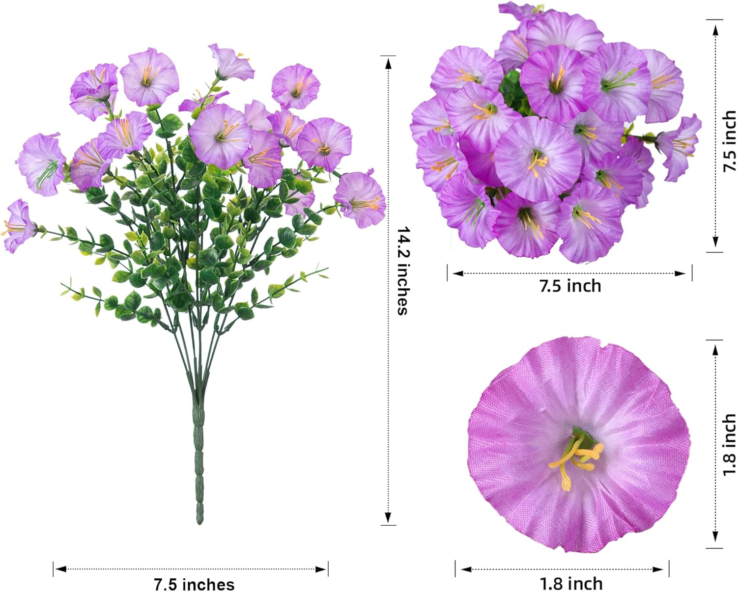 🔥FLASH SALE - 60% OFF🔥UV Resistant Artificial Morning Glory
